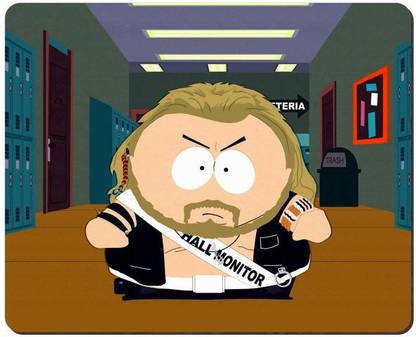 Urban Monk Eric Cartman in South Park Non Slip Base Mousepad