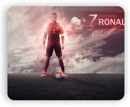 Magic Cases Latest design uefa euro 2016 cristiano ronaldo stylish Non Slip Base Mousepad