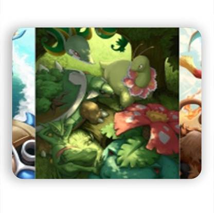 Magic Cases Pokemon GO Characters Design-243 Non Slip Base Mousepad