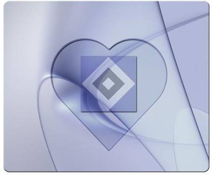 Magic Cases accurate cloth Environmental cloth Surface Rectangular Hamburger SV FC soccer club logo Non Slip Base Mousepad