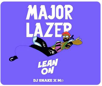 Magic Cases Major Lazer Lean On Non Slip Base Mousepad