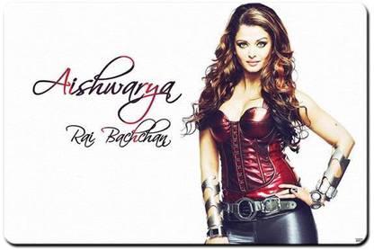 Bluegape Aishwarya Rai Hot in Robot Mousepad