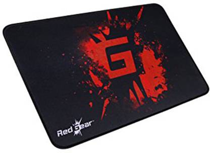 Redgear MP35 Small Speed-Type Gaming Mouse Mat with Stitched side coating, Soft surface and non-slip rubber base Mousepad