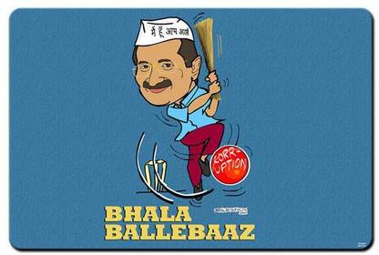 RangeeleShope Aap Arvind Kejriwal Cartoon Mousepad Non Slip Base Mousepad