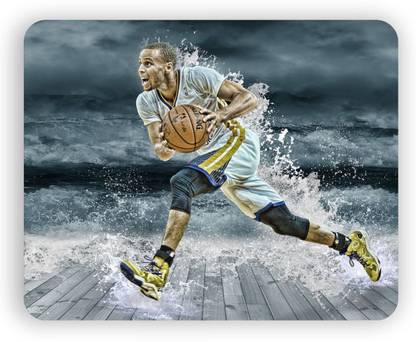 Magic Cases Latest design stephen curry splash stylish Non Slip Base Mousepad