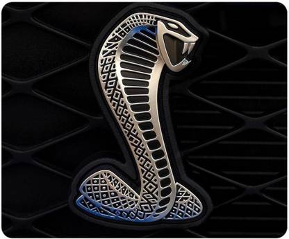 Magic Cases Stylish Office Square Ford Mustang Shelby Gt500 Emblem Professional Design Non Slip Base Mousepad