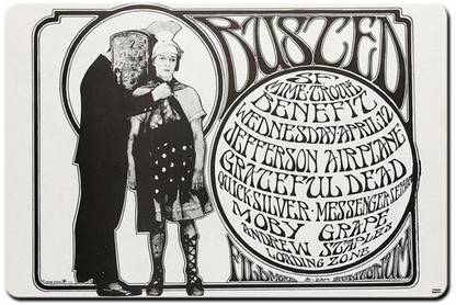 SHOPROCK Jefferson Airplane Poster Mousepad