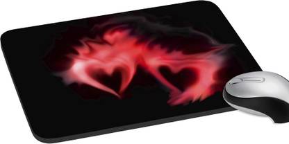 meSleep Buring Love PD-18-034 Non Slip Base Mousepad