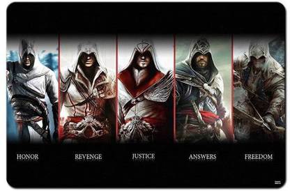 RangeeleShope Assassin'S Creed Altair Ezio Connor Edward Mousepad Mousepad