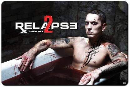 Bluegape Eminem Relapse 2 Mousepad