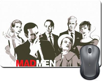 Rangeele Inkers Mad Man Art Non Slip Base Mousepad