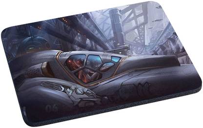 Magic Cases girl costume spaceship ship Non Slip Base Mousepad