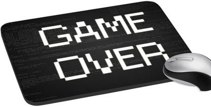 meSleep Game Over PD-14-85 Non Slip Base Mousepad