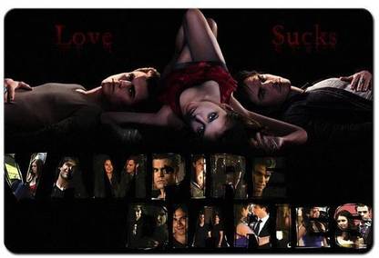 Bluegape Vampire Diaries Twitter Backgrounds Mousepad
