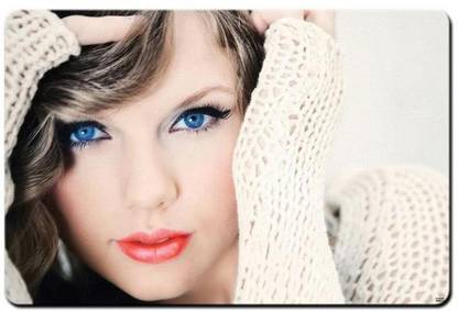Bluegape Taylor Swift Eyes Close Up Mousepad
