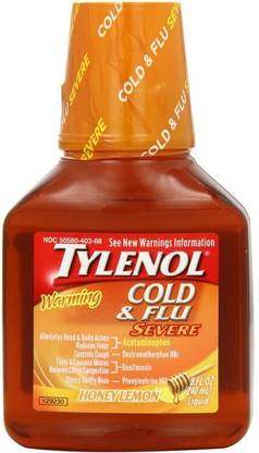 Tylenol Cold & Flu Severe - Honey Lemon