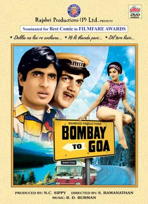 BOMBAY TO GOA Hindi Movie DVD