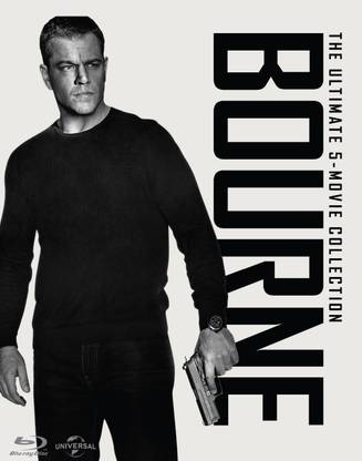 Bourne 5 Movie Collection (The Bourne Identity/The Bourne Supremacy/The Bourne Ultimatum/The Bourne Legacy/Jason Bourne)