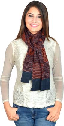 513 Self Design Women Muffler