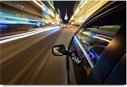 High Speed Way Paper Print