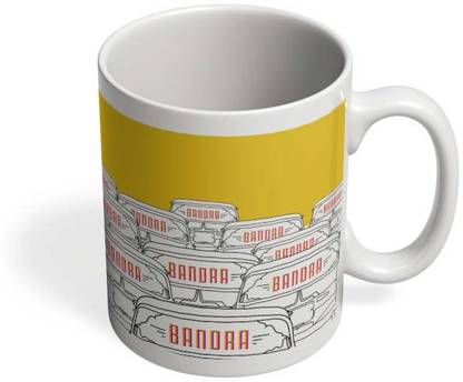 POSTERGUY Kaali Peeli Mumbai, Bombay, Kaali Peeli, Taxi, Travel Ceramic Coffee Mug