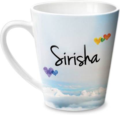 HOT MUGGS Simply Love You Sirisha Conical Ceramic Coffee Mug