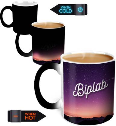 HOT MUGGS You're the Magic… Biplab Magic Color Changing Ceramic Coffee Mug