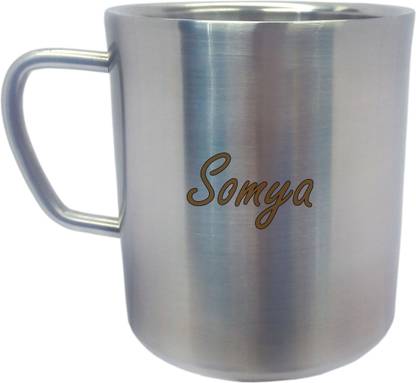 DJ Somya Personalised Double Walled Stainless Steel Coffee Mug