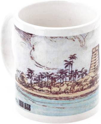 Ashvita Design Studio Temple Ceramic Coffee Mug