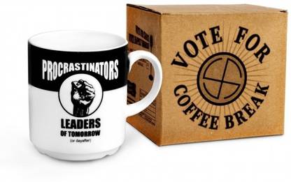 Happily Unmarried Procrastinator Ceramic Coffee Mug