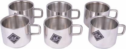 BM Decent Stainless Steel Coffee Mug