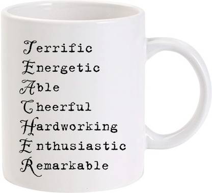 Lolprint Meaning Teachers Day Ceramic Coffee Mug