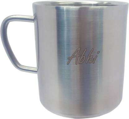 DJ DJ Abhi Personalised Double Walled Stainless Steel Stainless Steel Coffee Mug