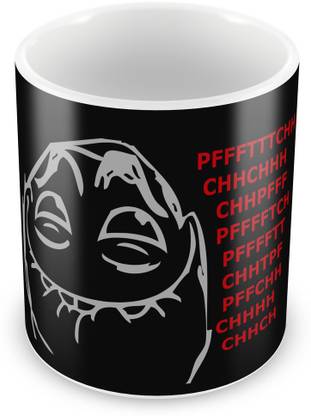 Humor Gang Cute face Meme Coffee, 12 Oz, Perfect for Coffee and Tea Lovers - Great Cup for Him or Her At Home or Office Ceramic Coffee Mug