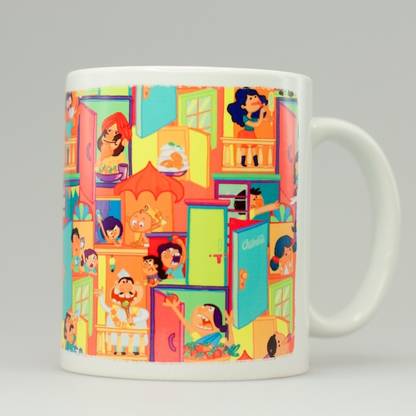 chumbak Windows Ceramic Coffee Mug