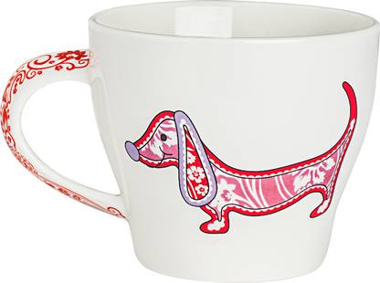 The English Mug Co. MOJI ANIMALS-Dog Ceramic Coffee Mug