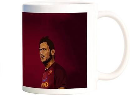 FannZila totti Number 1 Ceramic Coffee Mug