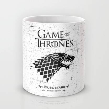 Astrode Game Of Thrones House Stark 04 Ceramic Coffee Mug