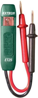 Extech ET25 Neon Voltage Tester Analog Multimeter