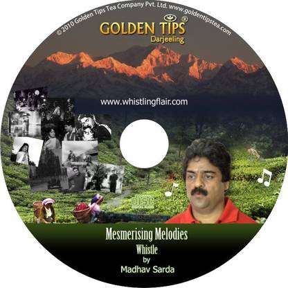 Meismerizing Old collection of Classical Hindi 10 unique whistling Audio Songs CD by Madhav Sarda Audio CD Gold Edition