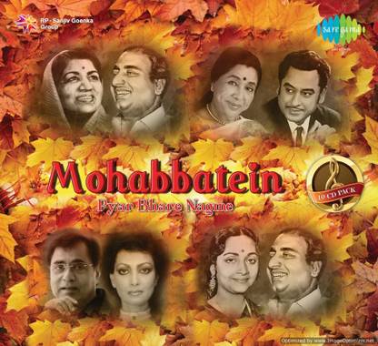 Mohabbatein - Pyar Bhare Nagme Audio CD Standard Edition