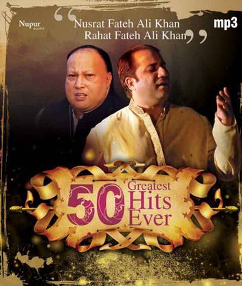 50 Greatest Hits - Nusrat & Rahat Fateh Ali Khan Audio CD Box Set