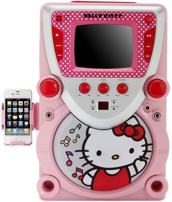 HELLO KITTY CD Karaoke System with Screen