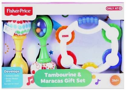 FISHER-PRICE Tambourine And Maracas Gift Set Rattle