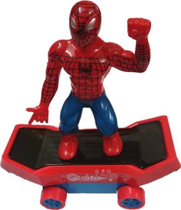 SPEED amazing spiderman with 3d light and music and skating function