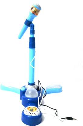 Akki Collection standing mike with lights and music