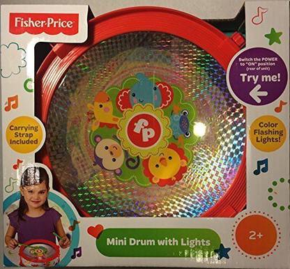 FISHER-PRICE Mini Drum With Light Effects