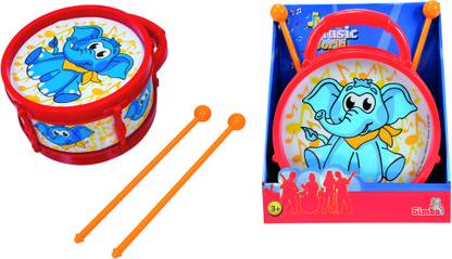 SIMBA My Music World Drum with 2 Drumsticks Elephant Version