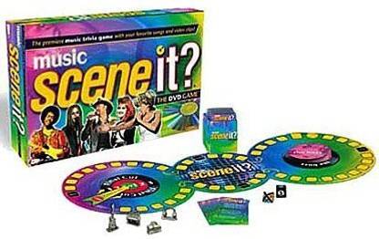 MATTEL MUSIC SCENE IT? The DVD game Party & Fun Board Game