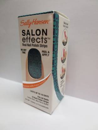 SALLY HANSEN Salon Effects Real Strips Full Plume Limited Edition 5 Plum